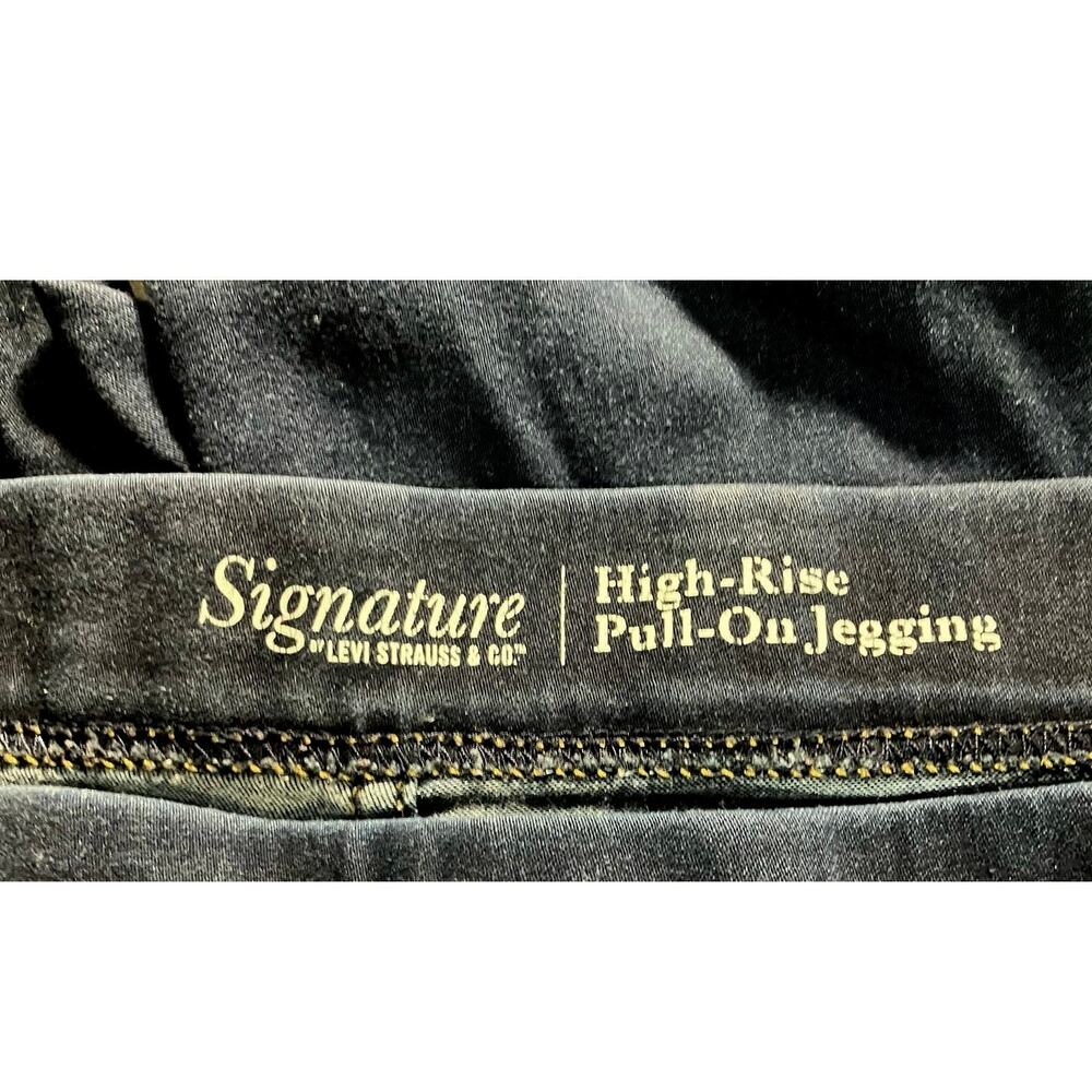 Levi Straus & Co. Women's High-Rise Pull-On Skinny 27.5" Inseam Jeggings SZ M - Picture 7 of 8